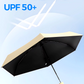 ☂️ 50% RABATT | Kompakt hopfällbart paraply – Endast 15 cm med UPF 50+ ☀️