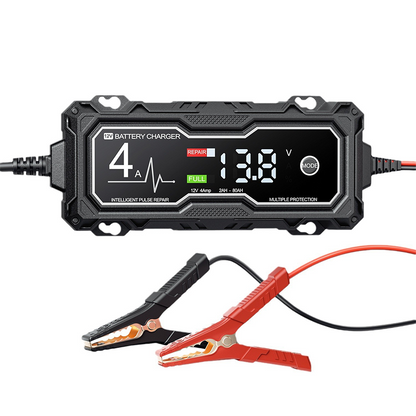🔥🎁Nyhet 50 % RABATT🔥🔋Smart batteriladdare och underhållsladdare