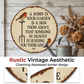 Vintage Wooden Wall Hanging Decor