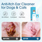 🧴 50% RABATT NU! Öronrengöring mot klåda för hundar och katter – mild, naturlig & effektiv – lugnar irriterade öron 🐾✨