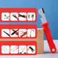 Bärbar multifunktionell knivslipare med bekvämt grepp