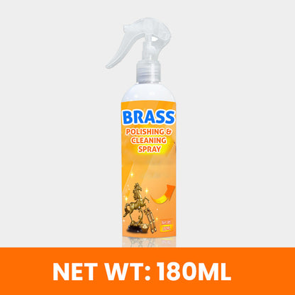 ✨REA! Omedelbar poler- & rengöringsspray för mässing – organisk skonsam formula, tar bort missfärgning utan skrubbning!