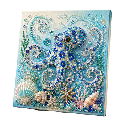 🔥🎁Nyhet 50 % RABATT🔥Creative Ocean Life – Målarset med konstgjorda pärlor för att göra själv