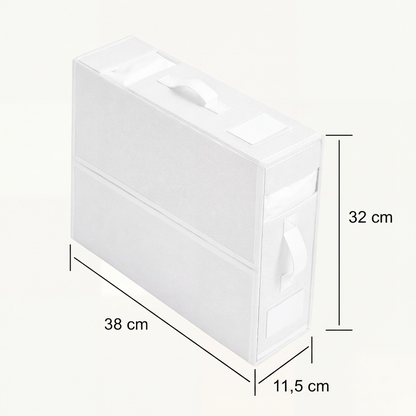 🛏️🎁 50 % rabatt! 📦 Hopfällbar förvaringslåda för lakan