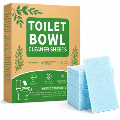 🚽 50 % RABATT NU! ✨ Snabblösliga Rengöringsark för Toaletten – Fräsch, Enkel & Effektiv Rengöring 💧