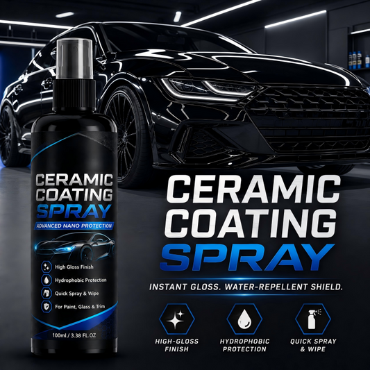 🥳Bästsäljare 2026🥳🚗✨ Halva priset! Nano-keramiskt spray – skapar ett vattenavvisande skyddsskikt som effektivt stöter bort regn och lera. Passar för billack, glas och fälgar – spraya för omedelbar glans och en känsla av nybilsskick!🛡️💎