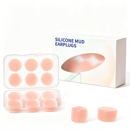 🔥🎁Nyhet 50 % RABATT🔥Formbara silikonöronproppar med lermotiv