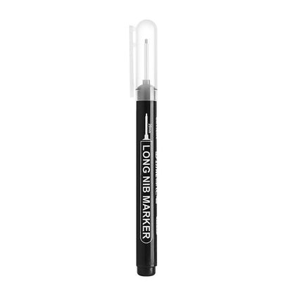 💥 50% Rabatt! ✏️ Präzisions-Markierstift – 20 mm lange Spitze, ölbasierte Tinte, wasserfest. Für Fliesen, Holz, Bohrpunkte, enge Spalten. 5 Farben 🛡️