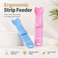 💥 50 % rabatt! 🐾 Ergonomiskt klämverktyg – doserar godispasta utan kladd eller spill. Slitstarkt material (polypropen med hög densitet). Blå/rosa 🛡️