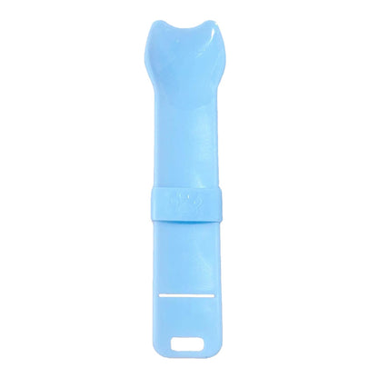 💥 50 % rabatt! 🐾 Ergonomiskt klämverktyg – doserar godispasta utan kladd eller spill. Slitstarkt material (polypropen med hög densitet). Blå/rosa 🛡️