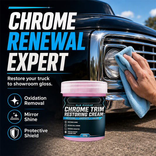 🔥Köp 2, få 1 gratis✨ Chrome Revival Cream – Återställer matt, oxiderat metall till en strålande glans