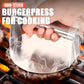 🍔 50 % rabatt under en begränsad tid! 🥩 Non-stick-hamburgarpress – jämn form, ergonomiskt handtag, slitstarkt rostfritt stål – gör hamburgare av proffskvalitet hemma ✨