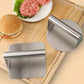 🍔 50 % rabatt under en begränsad tid! 🥩 Non-stick-hamburgarpress – jämn form, ergonomiskt handtag, slitstarkt rostfritt stål – gör hamburgare av proffskvalitet hemma ✨