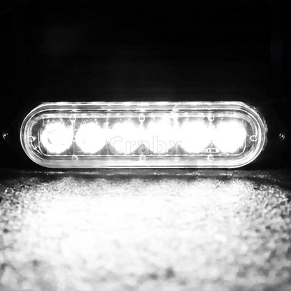 🚛 Spara 50 % nu! ✨ Vattentäta LED-lampor för lastbilar och motorcyklar (med fast sken och stroboskopläge) – utrustade med 6 ljuslägen och en stöttålig konstruktion för att avsevärt förbättra trafiksäkerheten 🔦🌧️