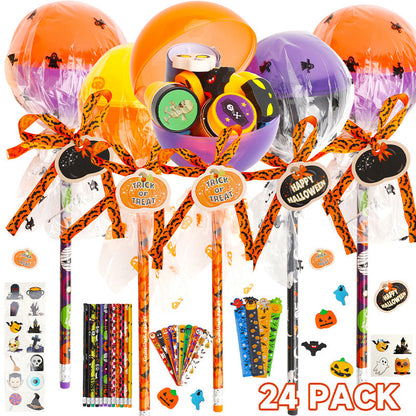 🎃 HALLOWEENDEAL – Fyll festen med 24 roliga överraskningar för barn och familj – Halloween party pack