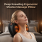 💆 AVKOPPLINGSDEAL – Mjuka upp spända muskler med djup shiatsu och behaglig värme – Ergonomisk massagekudde