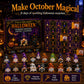 🌿 50% RABATT NU! 🎃✨ 31 Dagars Tomteöverraskningar Halloween Diamantmålning Adventskalender