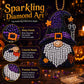 🌿 50% RABATT NU! 🎃✨ 31 Dagars Tomteöverraskningar Halloween Diamantmålning Adventskalender