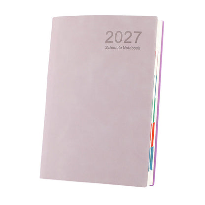 📅 50 % rabatt! Minimalistisk planerare för 2027 – utformad för dagligt skrivande och en kombination av stil och funktionalitet, vilket gör den till den perfekta följeslagaren i din vardag.