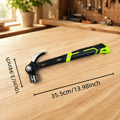 🔨🔥 50 % RABATT NU! Multifunktionell Klohamare i Smitt Kolstål – Justerbar Vinkel & Magnetisk Spikstartare 🛠️🏗️
