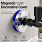 🔧50% RABATT NU! Täck rörglipor direkt! Verktygsfri magnetisk delad ring – Dekorativt rörskydd i rostfritt stål, magnetisk snäppmonterad väggrörsskydd