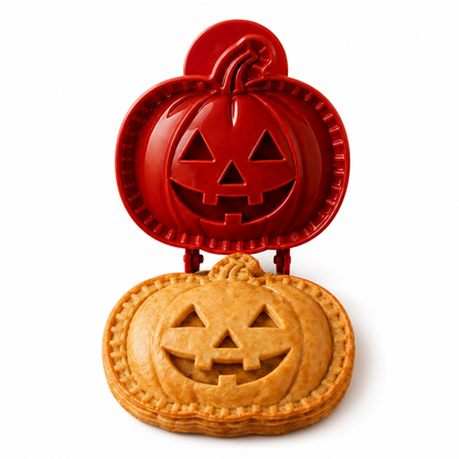 🎃 HALLOWEENDEAL – Skär, fyll och förslut kusliga minipajer på några sekunder utan kladdiga kanter – Halloween handpajform