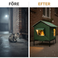 ⏰🔥 50 % rabatt under begränsad tid! 🐈 Upphöjt utomhushus för katter – vattentätt, isolerat och hopfällbart; skapa en mysig och bekväm tillflyktsort 🌧️✨