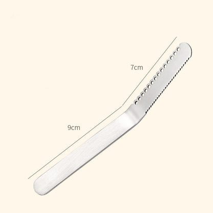 🎁 KÖP 2, FÅ 1 GRATIS – Få jämnare lager av smör, färskost och sylt med bättre grepp och kontroll – Ergonomisk 3-i-1 smörkniv