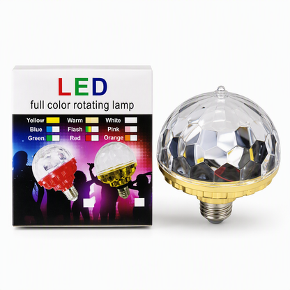 💥 Nyhet! ❗ 50 % rabatt under begränsad tid 💡 Färgglad, roterande discolampa 🕺💃