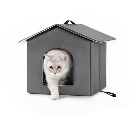 🐱 VINTERDEAL – Ge utekatter ett varmare och torrare skydd mot kyla, vind och snö – Isolerat katthus för utomhusbruk
