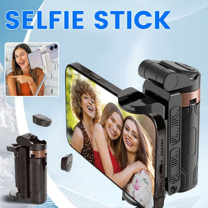 🎁 Tidsbegränsat erbjudande: 50 % rabatt ⏳ Bärbar, hopfällbar Bluetooth-selfiestick (med inbyggt stativ)