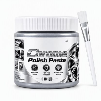 🚗 50% RABATT NU! Krompolish med pensel – tar bort oxidation på metall & bilhjul – återställer spegelglans och skyddar mot framtida missfärgning ✨🧴
