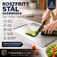 ⏳50 % rabatt under en begränsad tid💥Oumbärligt köksredskap! 🥩🥦Säkerare, renare och bekvämare!💥Skärbräda i 304 rostfritt stål