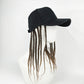🧢 50 % RABATT NU! 🌬️ Baseballmössa med fäst flätor – 2-i-1-mössa & peruk, realistisk stil och justerbar passform ✨