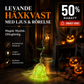 📢📢 Halva priset!! ⏰🧙 Animerad Halloween-dekoration: Häxa på kvast med ljus och ljud